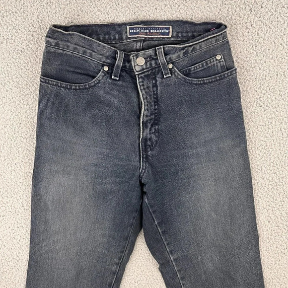 Vintage Harley Davidson Jeans size 28x30 Biker Blues High Waist Charcoal 90s - Picture 15 of 16